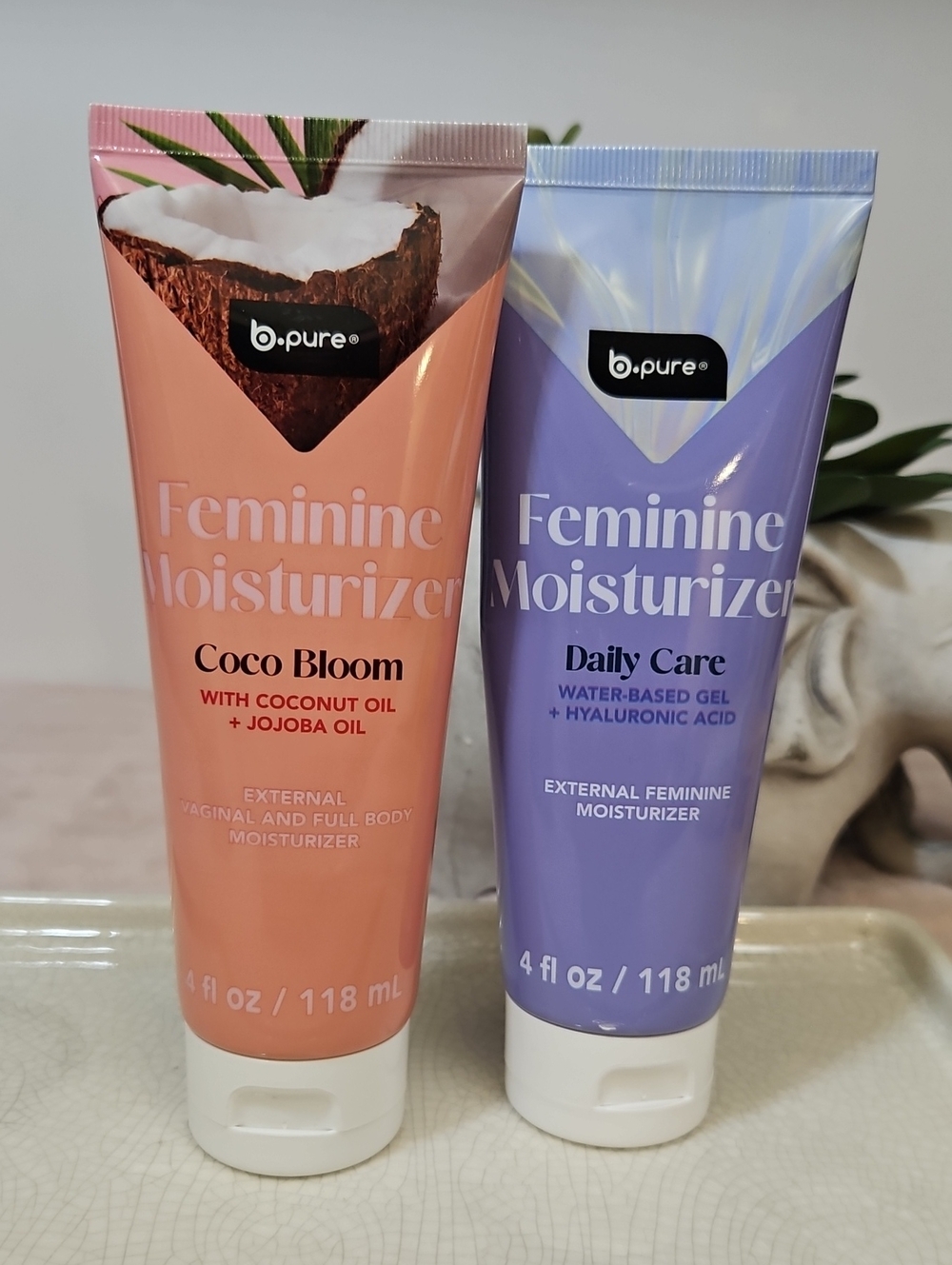 b•pure Feminine Moisturizer  Set Coco Bloom & Daily Care with Hyaluronic Acid